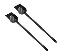 Toddmomy Pelle à Sable Aquarium Multifonction 2 Pièces Manche Long, Outil de Nettoyage pour Substrat et Gravier, Compatible Petits et Grands Aquariums, Nettoyage des Déchets de Poissons