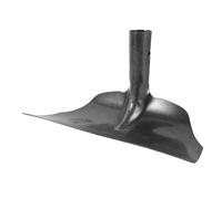 Toddmomy Pelle de Nettoyage Polyvalente Acier Manganèse Racloir Plat pour de Bétail et Volailles Outil Ergonomique pour Écuries et Ranchs Pelle à Déjections Résistante pour Boxes de Chevaux