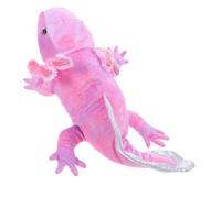 Toddmomy Peluche Axolotl Main Mobile de Rôle Peluche Douce pour Garçon Fille Ans Animal pour Conte et Jeu Imagination