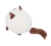 Toddmomy Peluche Chaton Mignon Queue Vibrante Jouet en Peluche 100% Polyester Jouet Interactif pour Garçon Et Présent pour Animaux Taille Compacte