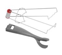 Toddmomy Pince à Assiettes Chaudes Ensemble de Clip Brûlure pour Plaques et Bols Outil de Cuisine Pratique et Chaleur Pince Polyvalente pour Griller et