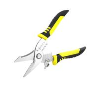 Toddmomy Pince à Dénuder Multifonction Épais pour Électricien Outil Professionnel Coupe-fil et Dénudeur Câble Poignée Écologique Ergonomique et Facile à Utiliser