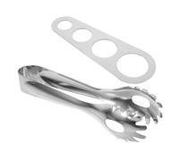 Toddmomy Pince à Spaghetti Acier Inoxydable Set Multi Doseur pour Portion Contrôle Ustensiles de Service Antidérapants pour Pâtes et Nouilles Outil et Facile à Nettoyer