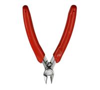 Toddmomy Pince Coupante Diagonale Mini Acier Inoxydable Coupe-fil Puissant Poignée Antidérapante Outil Multifonction DIY pour Bijoux et Électronique Usage Domestique et Professionnel Rouge