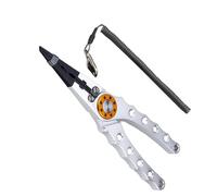 Toddmomy Pince Coupante pour Leurres De Ciseaux Coupe-Fil Extracteur Hameçons avec Cordon Anti-Perte Pratique pour Remplacer Hameçons Et Ranger Outil