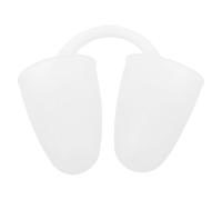 Toddmomy Pince-Nez étanche en Silicone antidérapant pour Enfants, Protection pour Le Surf, la Natation, la plongée et l'entraînement en Piscine, Blanc