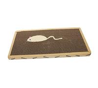 Toddmomy Planche à Gratter pour Chat Carton Griffoir pour Chaton Accessoire pour Préserver Vos Meubles et Éveiller Instinct Naturel de Grattage de Votre
