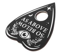Toddmomy Plateau de Divination Bois de Cœur Outil Wiccan pour Altar Décoration de Bureau et Accessoire de Divination pour Partys Jeux de Tarot