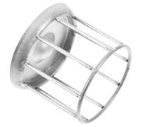 Toddmomy Plateau De Nourriture pour Bol d'eau Tortue Hérisson Support De Réservoir pour Reptiles Poisson Serpent Abreuvoir d'angle pour Reptiles Tasses Dragon Lézard Acier Inoxydable Silver