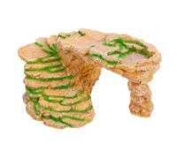 Toddmomy Plateforme De Basking Résine pour Tortue Et Lézard Abri Décoratif Synthétique pour Terrarium Refuge pour Reptiles Modèle