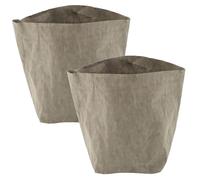 Toddmomy Pochette De Rangement en Papier Kraft Lavable Imperméable pour Épicerie Et Cuisine Réutilisable pour Fruits Pain Et Autres Aliments