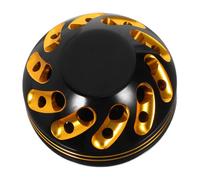 Toddmomy Poignée de Moulinet Aluminium pour Bouton Rotatif Antidérapant Remplacement pour Moulinets Spinning et Baitcasting Confortable et Grip Puissance Noir
