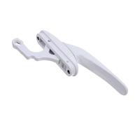 Toddmomy Poignée de Verrouillage Blanche pour Fenêtre à Battant Loquet de Remplacement Multipoint Levier Robuste pour Fenêtre Coulissante à Ouverture Intérieure et Oscillo-Battante