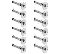 Toddmomy Pointes de Stylet Transparentes en Silicone 35 Pièces Rotation 360° et Ventouse pour Écrans Tactiles Capacitifs Embouts Universels pour Tablettes et Smartphones Accessoires