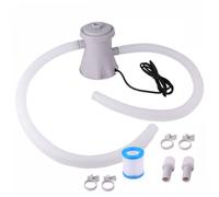 Toddmomy Pompe de Filtration Électrique Piscine Pompe de Circulation Pratique Écologique et Ergonomique Compatible Familiales Élimine Impuretés et Graisse
