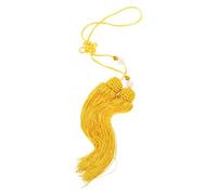 Toddmomy Pompon d'Épée Coloré pour Tai-Chi Accessoire d'arts Martiaux Pendentif en Tissu Solide Décoration Suspendue pour Compétitions et Entraînements