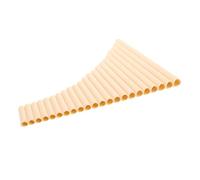 Toddmomy Portable Flûte de Pan Traditionnelle Chinoise Tubes G Accordée pour Étudiants et Musiciens Instrument à Vent Ethnique pour Gauchers et Droitiers Finition Élégante