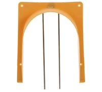 Toddmomy Porte à Pigeons De Style Européen pour Cage à Pigeons Voyageurs Porte D'entrée Robuste en Acier Inoxydable Et Plastique Entrée Pigeonnier Résistance Aux Intempéries