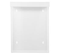 Toddmomy Porte-brochures Mural en Acrylique Transparent de 29,5 x 21,5 cm avec Couvercle, idéal pour Ranger Prospectus, dépliants, Documents et brochures.