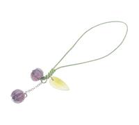 Toddmomy Porte-clés Breloque De Téléphone Fleur Violette Pour Femme Style Créatif Fonction Suspendue Usage Paquet à Main Léger Et Pratique Couleur Violet