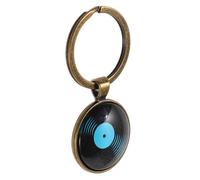 Toddmomy Porte Clés Vinyle Rétro pour Fans de Musique Pendentif Sac Créatif Breloque et Souvenir Original