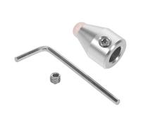 Toddmomy Porte-diapason Support de Diapason Rond en Métal Argenté, Base Universelle 8 mm, Accessoire Portable pour Yoga de Guérison