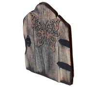 Toddmomy Porte Féerique en Bois pour Maison de Poupée Décoration Créative pour Jardin ou Intérieur 130