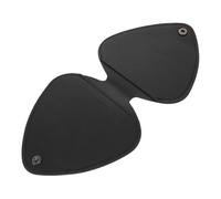 Toddmomy Portefeuille de Choix de Guitare Rangement de Choix de Guitare PU Black