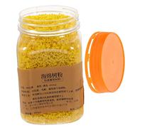 Toddmomy Poudre De Mousse Réaliste Jaune 400 ML pour Diorama DIY Et Modélisme, Dispersion D’Herbe Artisanale, Fourniture Miniature pour Micro-Paysage Et Scénarios Décoratifs