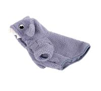 Toddmomy pour Chien Teckel Manteau Style Requin pour Petits Chiens Vêtement Confortable pour Animaux De Compagnie Matériau Doux pour La Peau