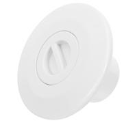 Toddmomy Prise d'eau de Piscine 1,5-2 Pouces en Plastique Blanc | Insertion Directe, Buse Intégrée, pour Murs Béton et Bassins Hors-sol, Installation Rapide, Raccord Standard