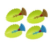 Toddmomy Prolongateur de Robinet en Tpe et Plastique 4 Pièces pour Garçon et Filles Finition Soignée Vert Aide à Développer de Bonnes Habitudes, Adapté aux Robinets de Couleur Aléatoire