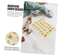 Toddmomy Puzzle Bois Éducatif pour Garçon Fille Jeu de Reconnaissance Cognitive des Lettres Arabes Apprentissage Montessori Puzzle Au Sol pour Développer Observation et Coordination Main
