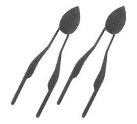 Toddmomy Pyrograveur sur bois 2pcs pointes en fer pour travail détaillé et ombrage accessoires pour machine à pyrogravure