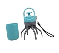 Toddmomy Ramasse Crottes Chien Six Griffes Portable avec Distributeur Sacs et pour Jardin et Extérieur Gestion Écologique des Déchets Canins