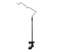 Toddmomy Range-cordon rétractable pour fer à repasser : bras de support flexible pour table à repasser - guide-câble anti-nœuds pour fers à vapeur - organisateur de fil de repassage