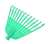 Toddmomy Râteau de Jardin Plastique Tête Remplaçable Outil pour Ramassage Débris pour Extérieurs