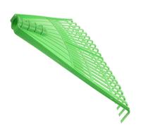 Toddmomy Râteau de Jardinage Vert en PP 21 Dents pour Désherbage Facile, Outil Robuste Ramassage des Feuilles Lors des Travaux de Jardinage