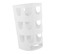 Toddmomy Râtelier Anti-gaspillage pour Nourriture De Petit Animal Distributeur De Foin pour Et Cobayes Installation Facile Cage Capacité Petit Modèle Blanc