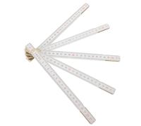 Toddmomy Règle Pliante de Précision Segments pour Menuiserie Outil de Mesure Multi-angle Pliable et Plastique pour Travaux de Dessin et Bricolage