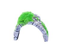 Toddmomy Reptile Box Décor Habitat Tortue avec Caverne De Mousse Artificielle pour Terrarium Et Aquarium