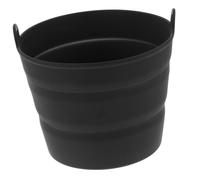 Toddmomy Revêtement De Baril D'Huile pour Barbecue Couvercles De Seau D'Égouttage Revêtements De Charbon Pliables De Remplacement pour Gril Graisse Extérieure Barbecue Petite