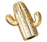 Toddmomy Rose pour Boîte à Monnaie Porcin Cactus Enfants Porte-Monnaie Pot De Monnaie Petit Porte Monnaie Porcelaine Golden