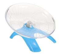 Toddmomy Roue de Course Silencieuse pour Hamster et Gerbille Équipement d'exercice pour Petits Animaux 28 CM en Plastique sans Surface et Sécurisée