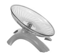 Toddmomy Roue Silencieuse pour Hamster avec Acier Plastique Confortable pour Petits Animaux Nocturnes Base Couleur Aléatoire Couleur Aléatoire