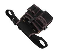 Toddmomy Sacoche Ceinture Électricien Multifonction Oxford Résistant Pochette Outils avec Multi-Poches pour Rangement et Protection de Pratique pour Accessoires Électricien Couleur Café