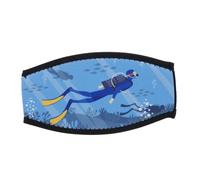 Toddmomy Sangles De Masque De Plongée Ajustables En Néoprène, Protège-élastiques Lavables, Accessoires De Natation Confortables Pour Plongeurs, Protection Capillaire Sous-marine Et Sport Nautique