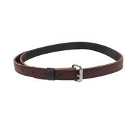 Toddmomy Sangles D'étriers en Cuir, Étrivières D'entraînement Équestre Réglables, Marron, Cuir de Vache, Boucle Métal, pour Cheval et Selle, Compétitions D'équitation, Utilisation