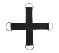 Toddmomy Sangles Suspendre Musculation en Polyester Noir 2pcs pour Barres de Traction, Faciles à Utiliser, Entraînement de Résistance Bureau ou Salon