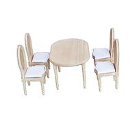 Toddmomy Scale Wooden Furniture Model for Mini Houses DIY Decorative Small House Accessories Photo Props and Gift Choice